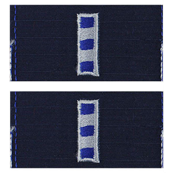 Vanguard CG Collar DEV Blue Sew On WO4 Warrant Officer 4