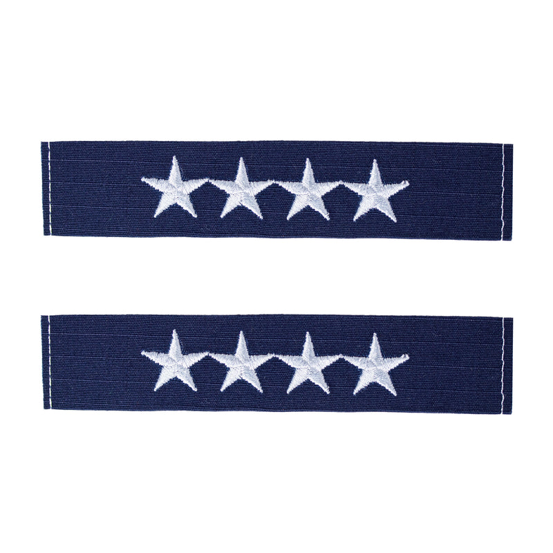 Vanguard CG Collar DEV Blue Sew On ADM Admiral 4 Star