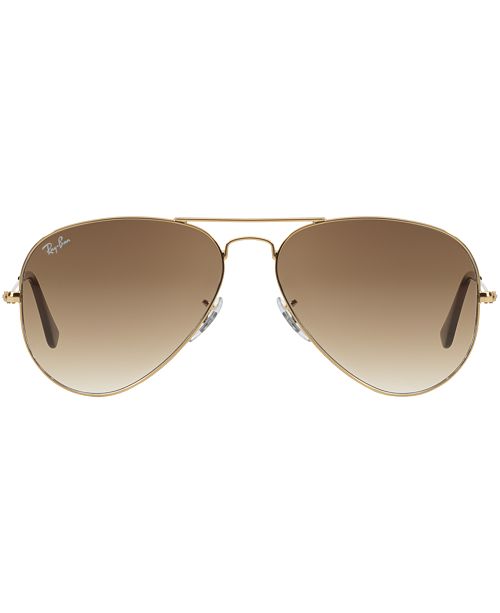 Ray ban aviator gold brown polarized online