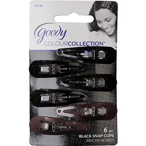 Goody Womens Colour Collection Contour Clips - 6 Count