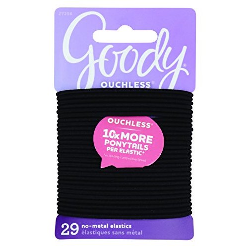 Goody Womens Ouchless No Metal Elastics - 29 Count