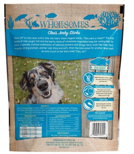 SPORTMiX Wholesomes Cleo’s Jerky Strips - 25 oz.