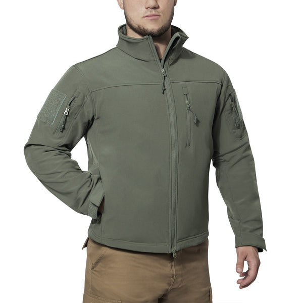 Rothco Mens Stealth Ops Soft Shell Tactical Jacket - Size S - XL