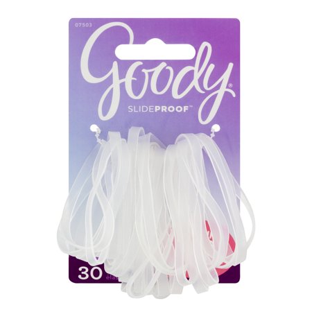 Goody Womens Slideproof Polyband Elastics - 30 Count