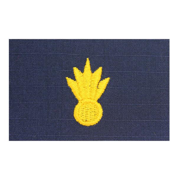 Vanguard CG Collar DEV Blue Sew On CWO Weapons Tech (WEPS)