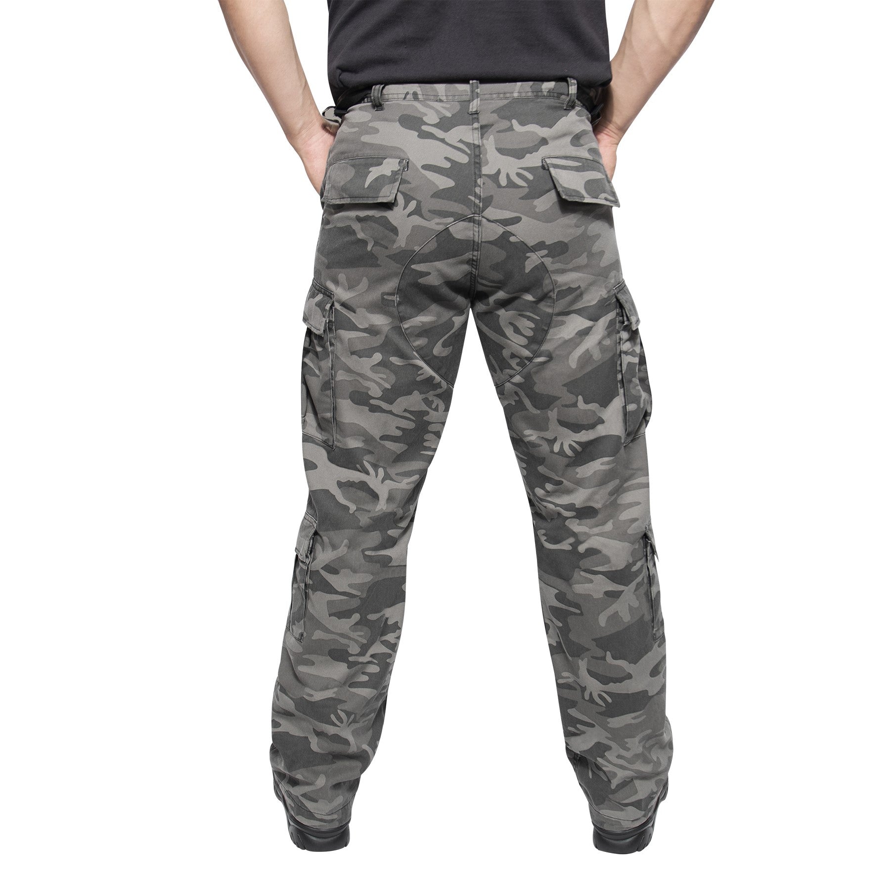 Rothco Mens Vintage Camo Paratrooper Fatigue Pants