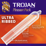 Trojan Pleasure Pack Lubricated Condoms