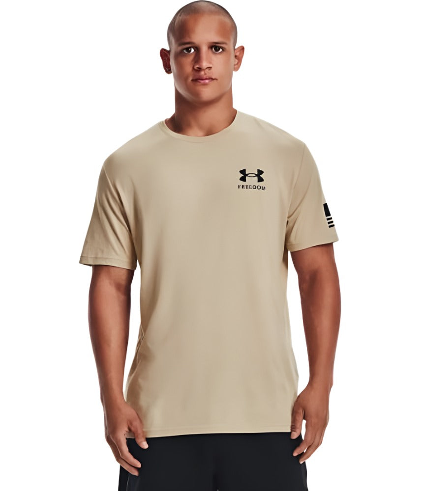 Under Armour Mens UA Freedom Banner Short Sleeve T-Shirt