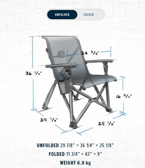 YETI Trailhead Camp Chair