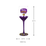 Team Sports America Minnesota Vikings Wine Glass