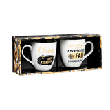 Team Sports America New Orleans Saints Ceramic Cup O'Java Mug Gift Set