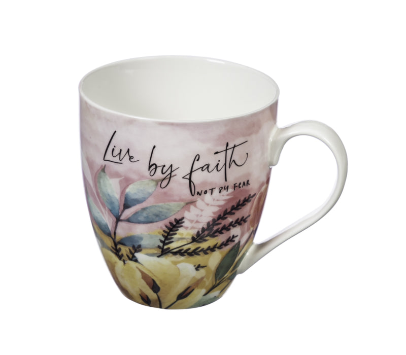 Evergreen Sunday Morning Ceramic Java Cup - 17 oz.