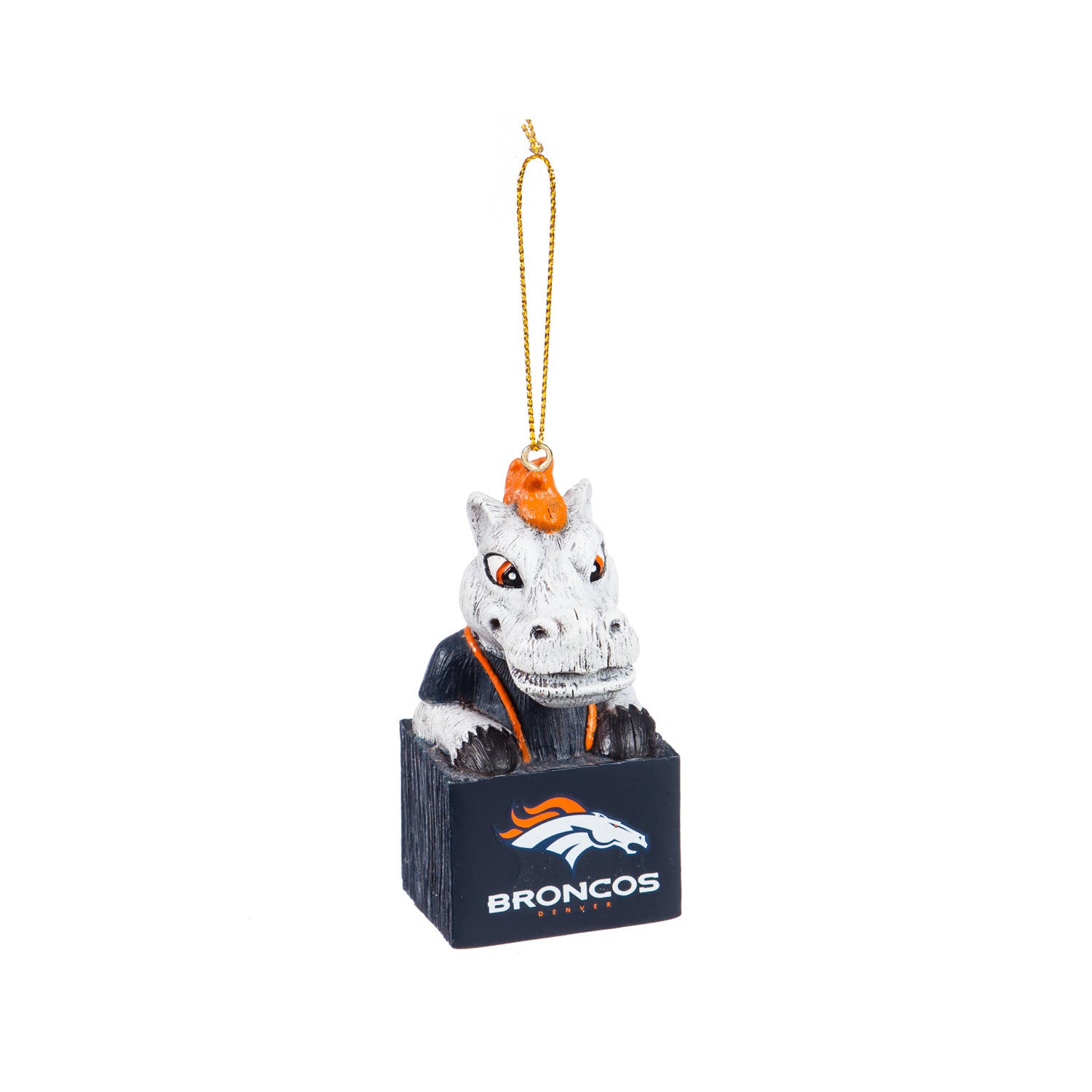 Team Sports America Denver Broncos Mascot Ornament