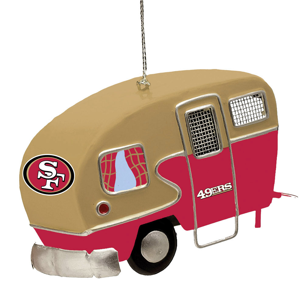 Team Sports America San Francisco 49ers LED Boxed Ornaments- Set Of 6