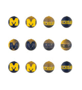 Team Sports America University of Michigan LED Boxed Ornaments -  Set Of 6
