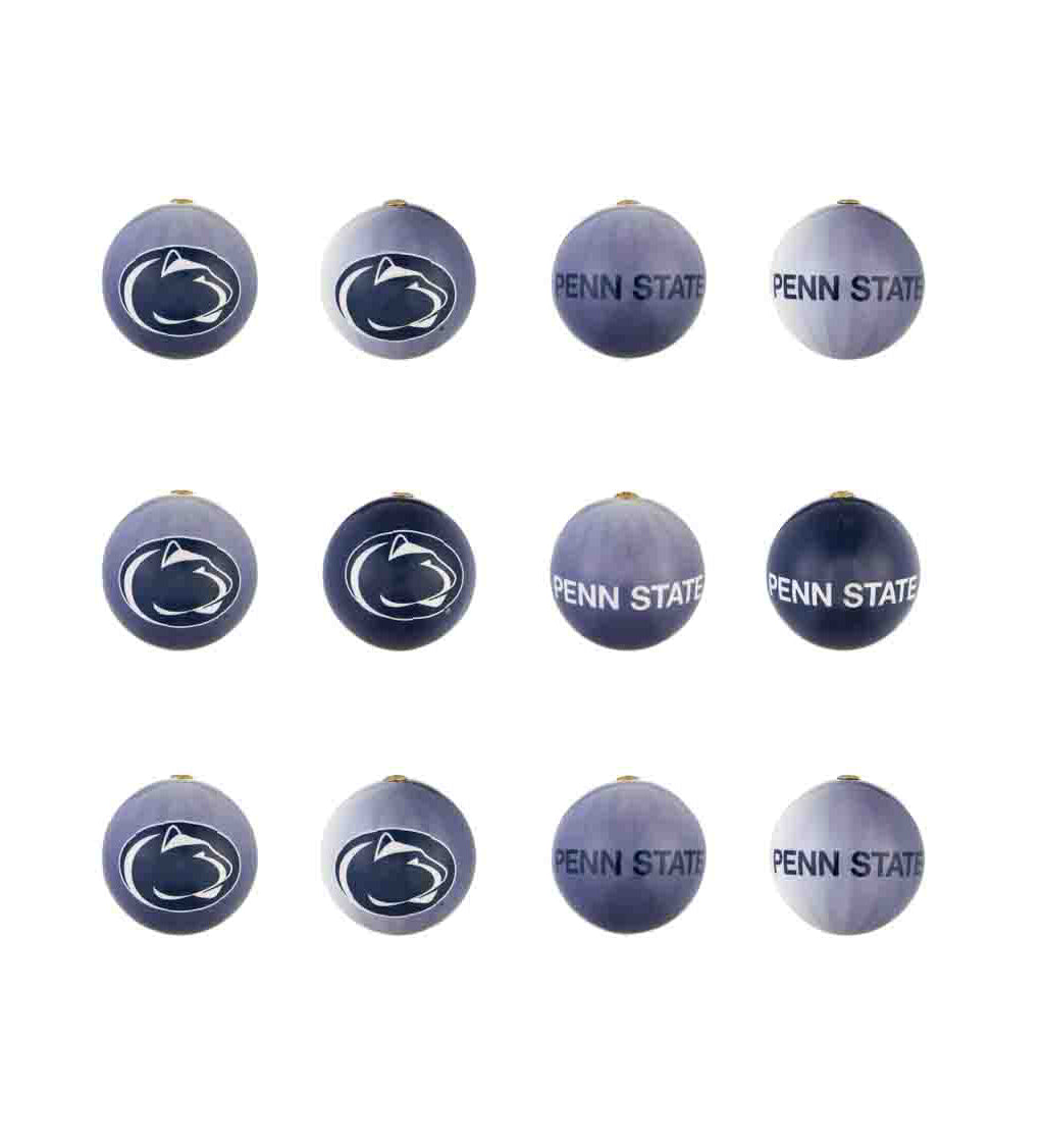 Team Sports America Penn State University Led Boxed Ornaments - Set of 6