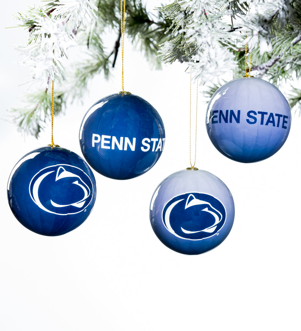 Team Sports America Penn State University Led Boxed Ornaments - Set of 6