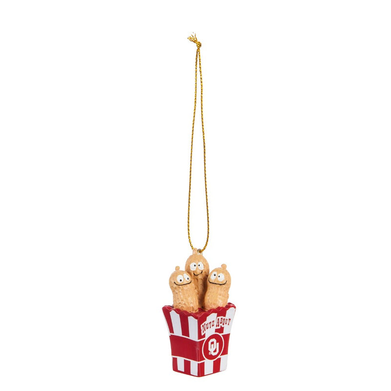 Team Sports America University of Oklahoma Snack Pack Ornaments - Set of 3