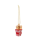 Team Sports America University of Wisconsin-Madison Snack Pack Ornaments - Set of 3