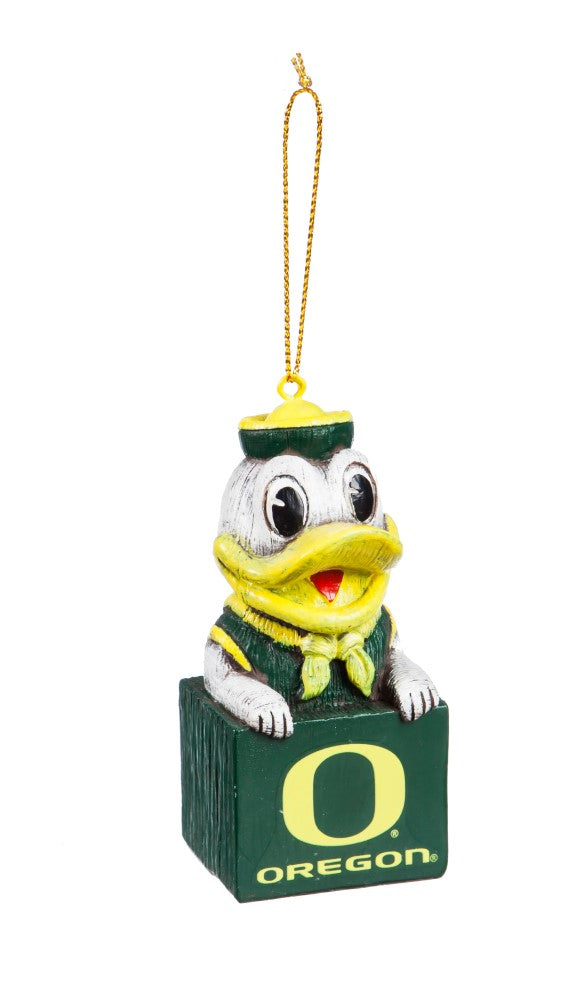 Team Sports America University of Oregon Mascot Ornament