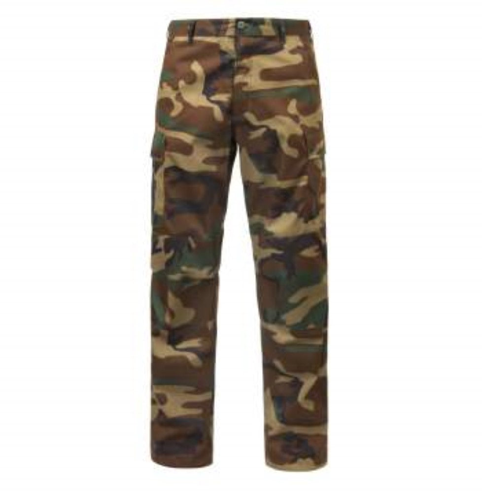 Rothco Mens Relaxed Fit Zipper Fly BDU Pants - Size S - XL