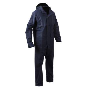 Rothco Mens 2 Piece Microlite PVC Rainsuit