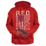 Rothco Mens Concealed Carry R.E.D. (Remember Everyone Deployed) Hoodie