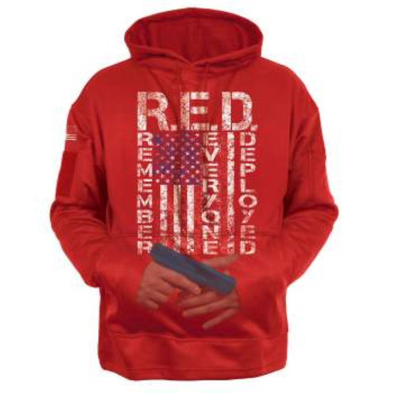 Rothco Mens Concealed Carry R.E.D. (Remember Everyone Deployed) Hoodie