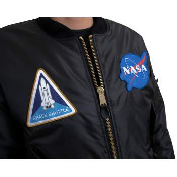 Rothco Mens NASA MA-1 Flight Jacket - Size S - XL