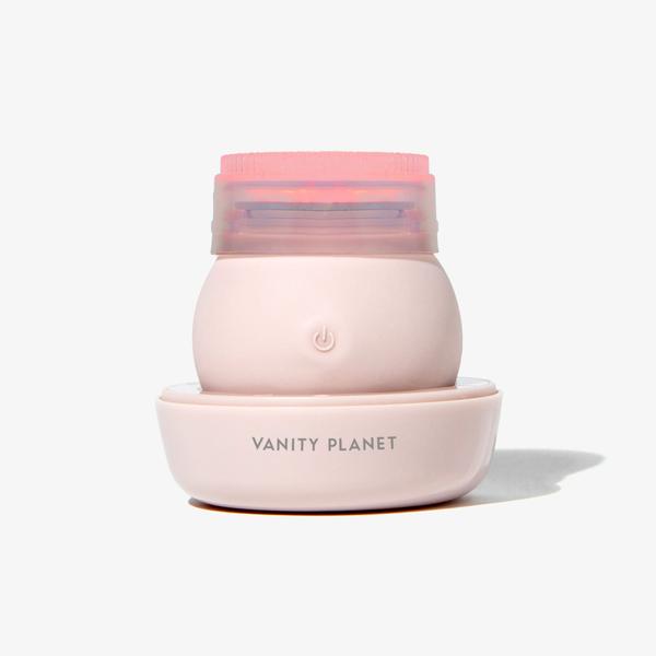 VANITY PLANET LEDA Red Acne Fighting LED Sonic Facial Brush