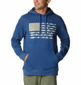 Columbia Mens PFG Fish Flag II Hoodie Sweatshirt