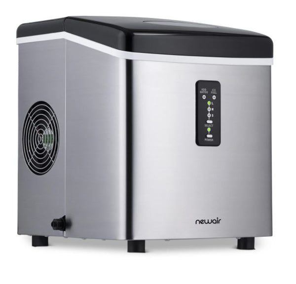 Newair Countertop Ice Maker - 28 lbs. of Ice a Day - 3 Ice Sizes - BPA-Free Parts