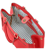Dooney & Bourke Saffiano Zip Satchel Handbag