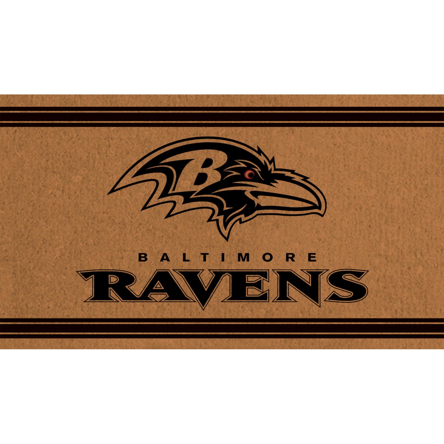 Team Sports America Baltimore Ravens PVC Mat