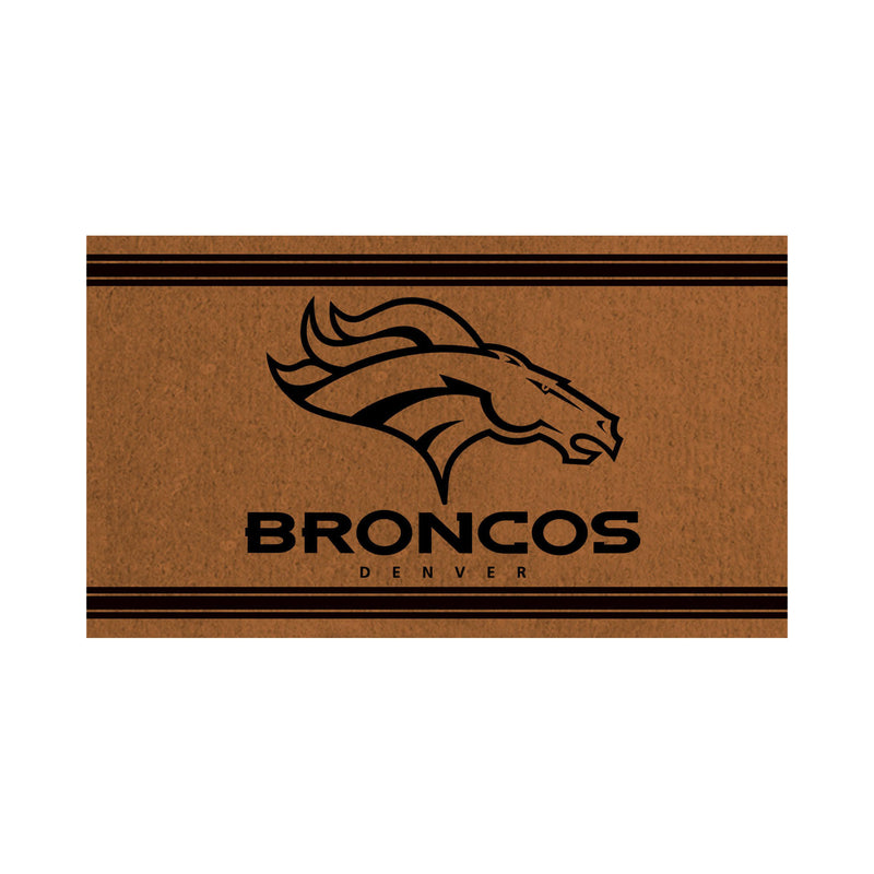 Team Sports America Denver Broncos PVC Mat