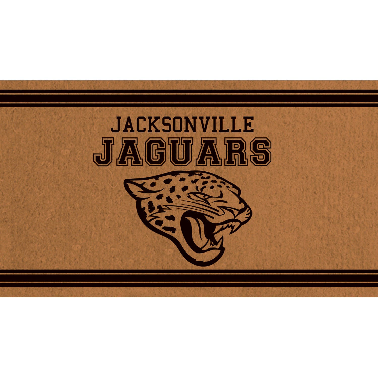 Team Sports America Jacksonville Jaguars PVC Mat
