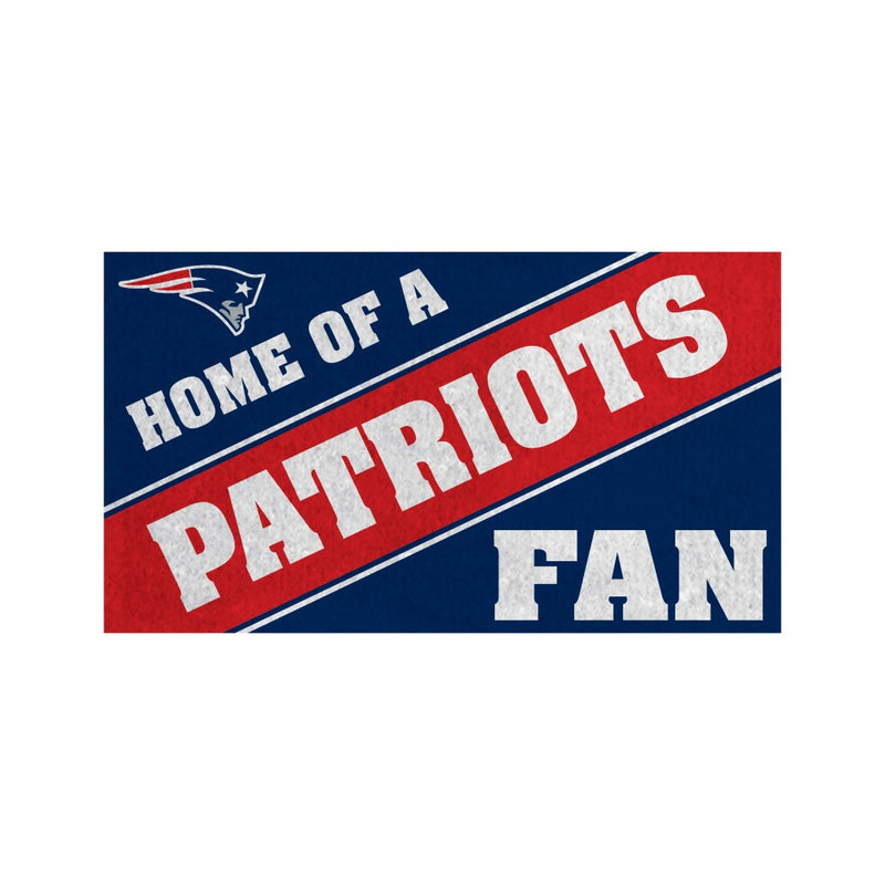 Team Sports America New England Patriots PVC Colored Mat