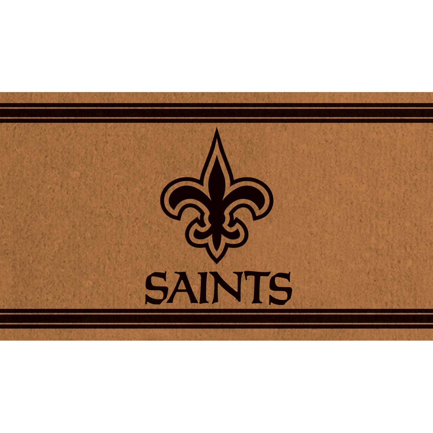 Team Sports America New Orleans Saints PVC Mat