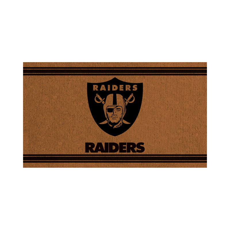 Team Sports America Las Vegas Raiders PVC Mat