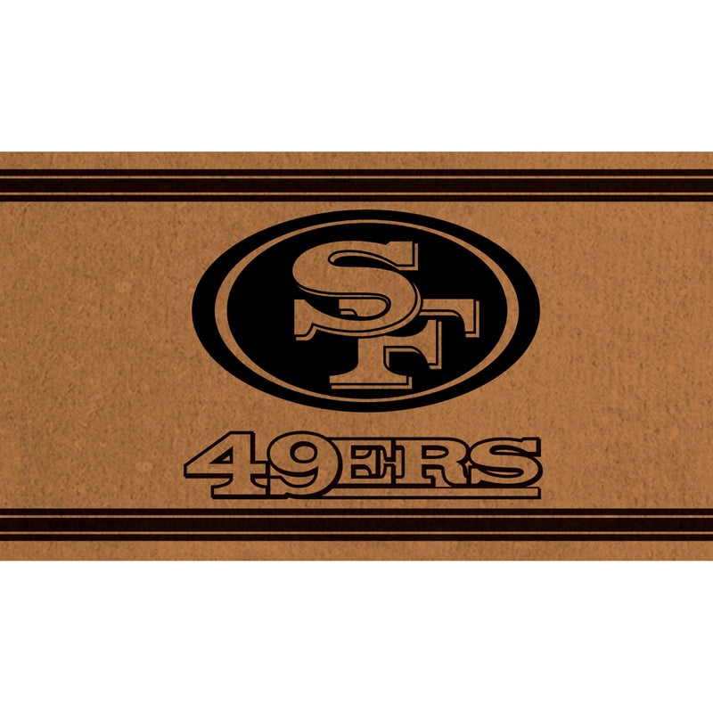 Team Sports America San Francisco 49ers PVC Mat