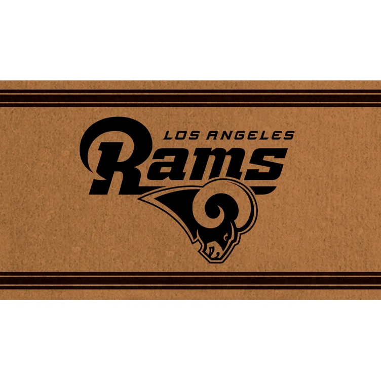 Team Sports America Los Angeles Rams PVC Mat