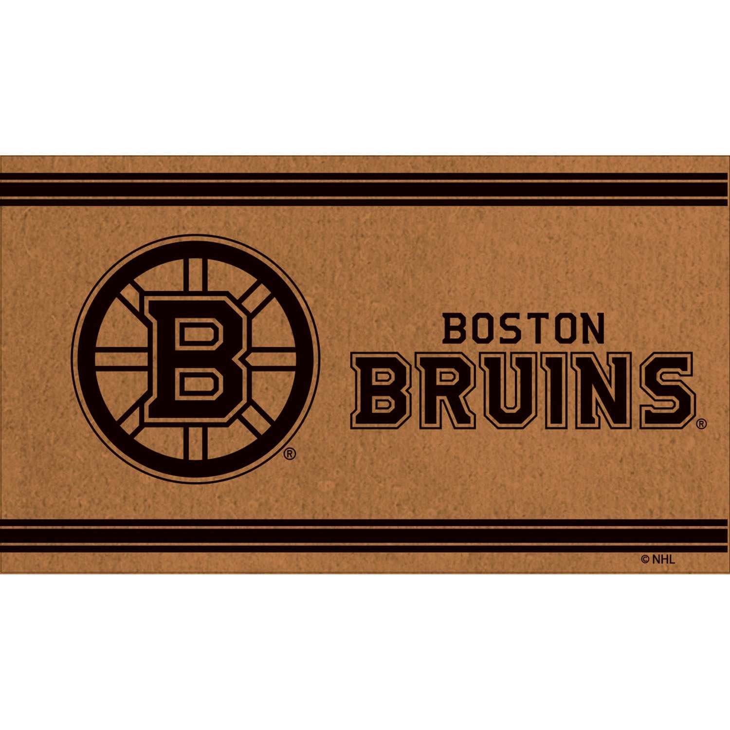 Team Sports America Boston Bruins PVC Mat