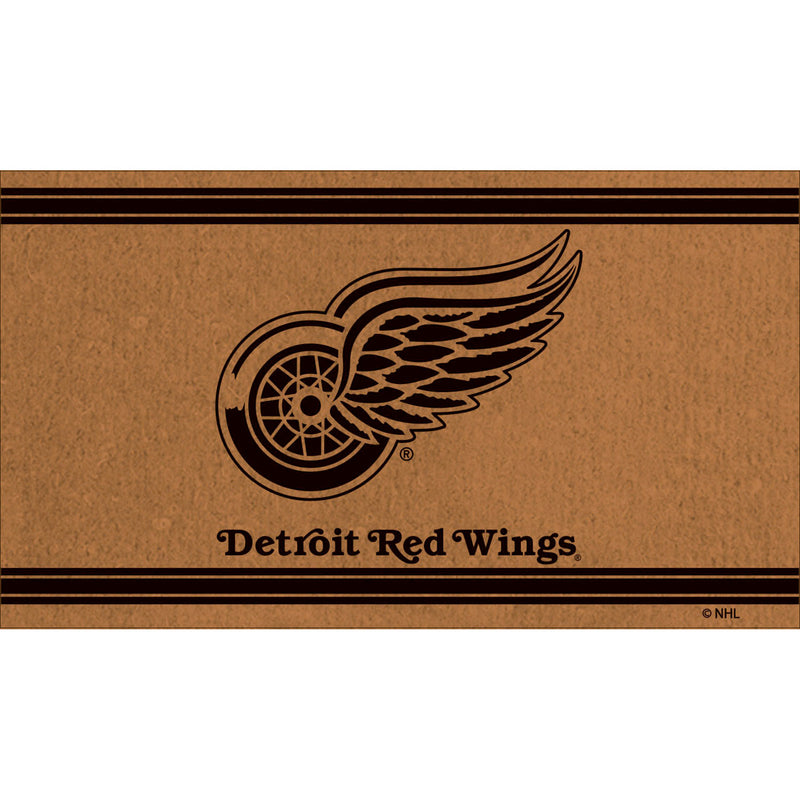Team Sports America Detroit Red Wings PVC Mat