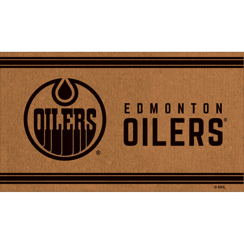 Team Sports America Edmonton Oilers PVC Mat