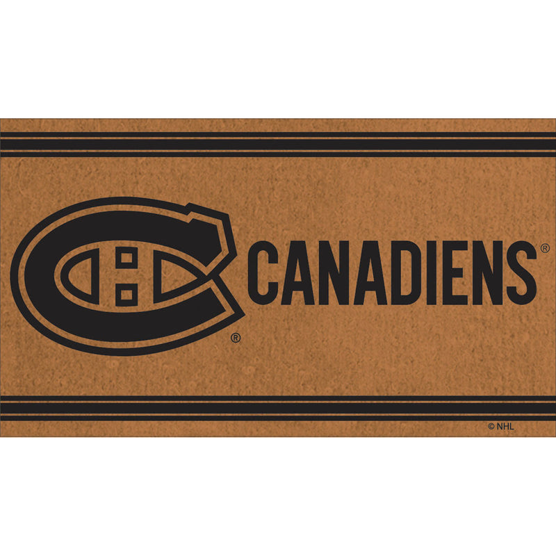 Team Sports America Montreal Canadiens PVC Mat