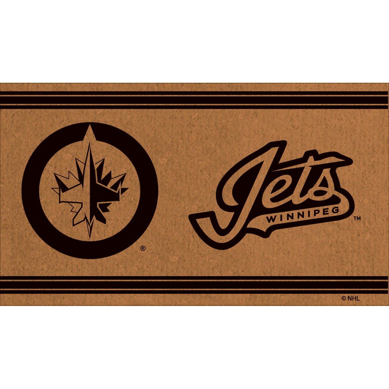 Team Sports America Winnipeg Jets PVC Mat