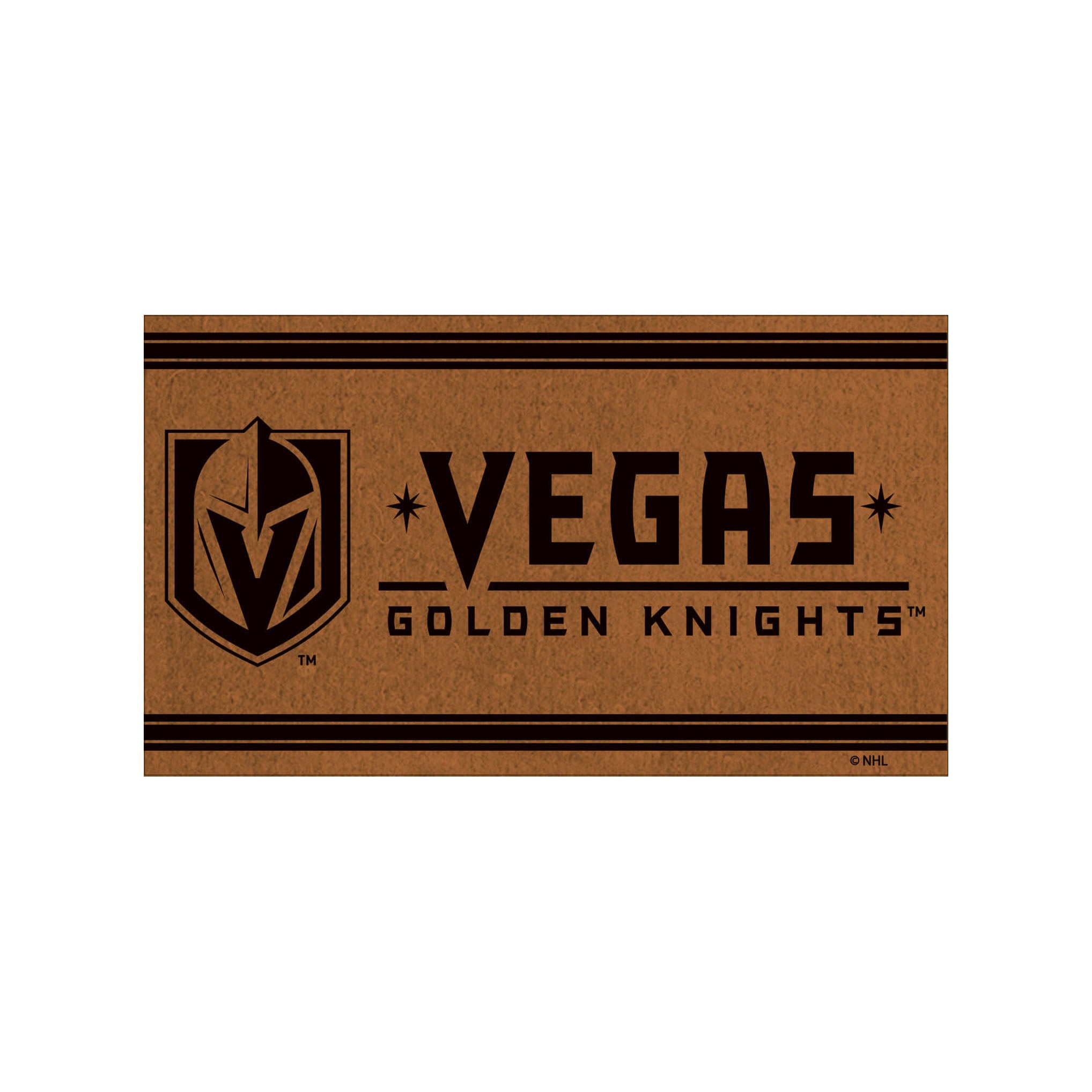Team Sports America Las Vegas Golden Knights PVC Mat