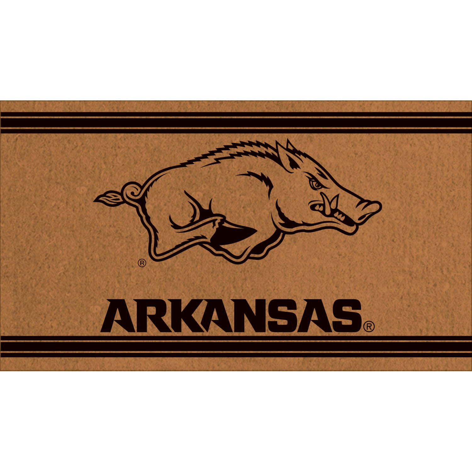 Team Sports America University of Arkansas PVC Mat