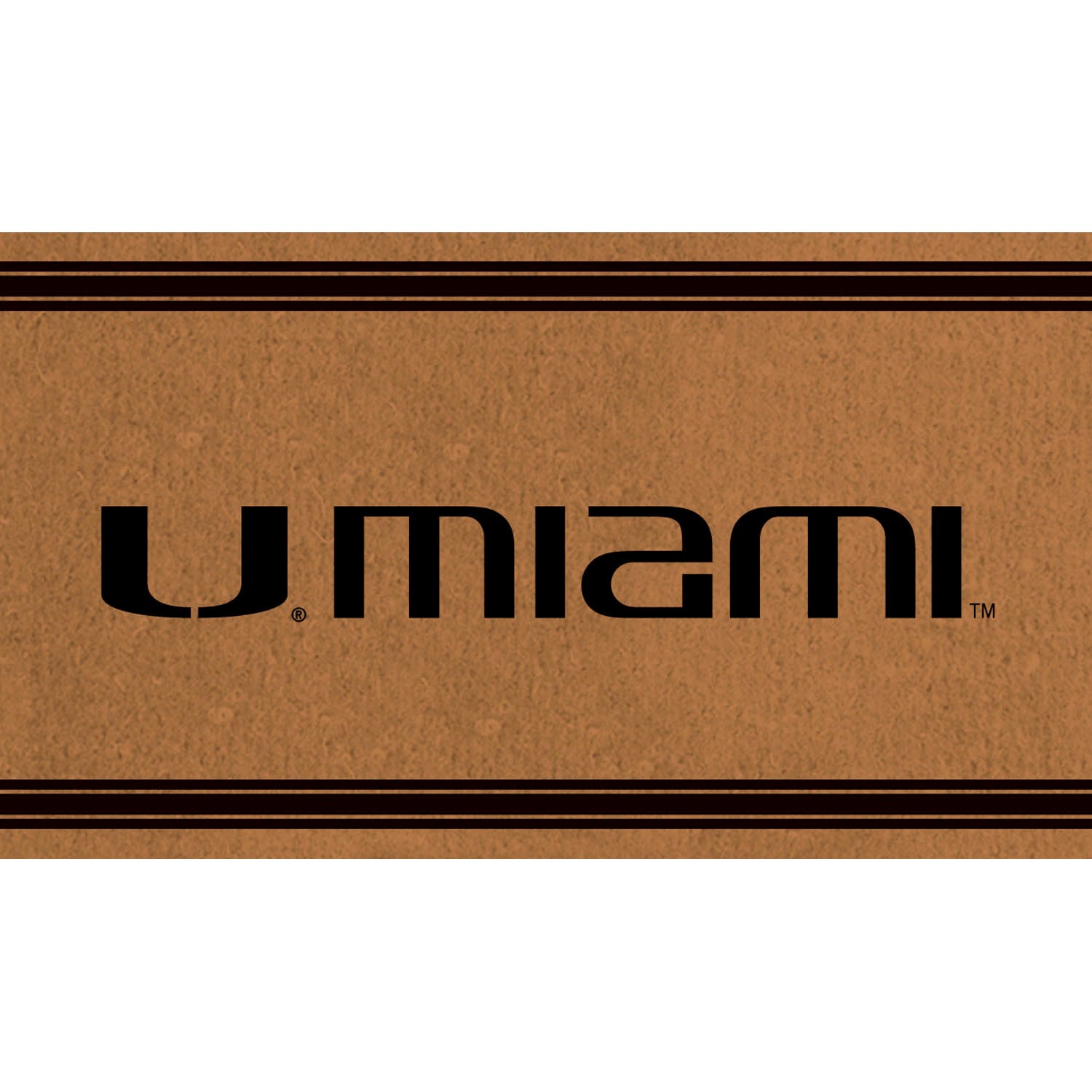 Team Sports America University of Miami PVC Mat