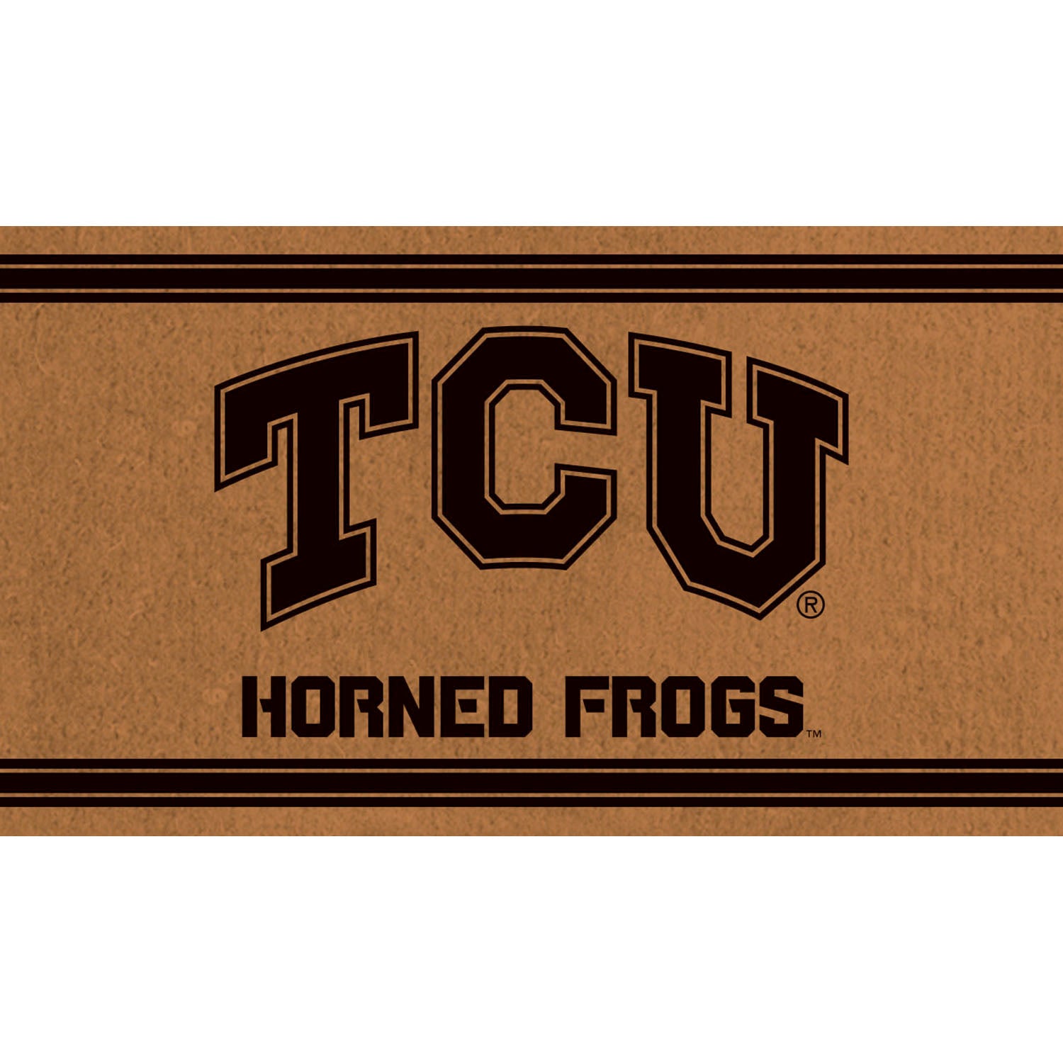 Team Sports America Texas Christian University PVC Mat